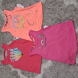 NEW! Girl's size 4-5 tank tops